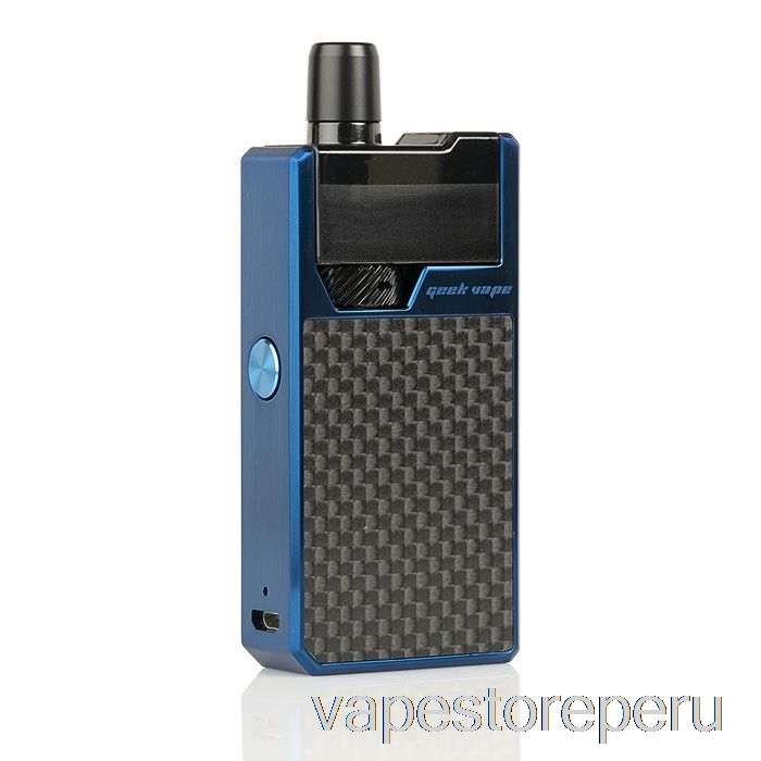 Vape Smoke Geek Vape Frenzy Pod System Azul / Fibra De Carbono